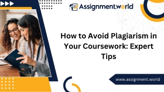 How to Avoid Plagiarism in Your Coursework Expert Tips (1)
