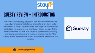 guesty review introduction