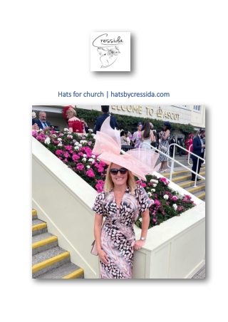 Hats for church | hatsbycressida.com