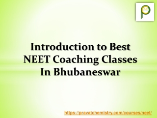 Trusted NEET Coaching Classes In Bhubaneswar With Proven Track Record And Mentorship