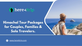 Himachal Tour Packages for Couples, Families & Solo Travelers.