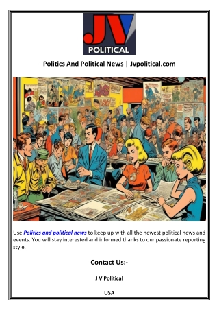 Politics And Political News  Jvpolitical.com