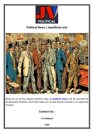 Political News  Jvpolitical.com