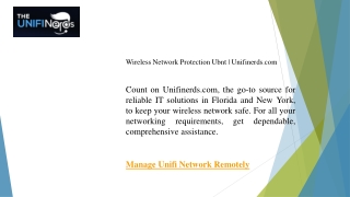 wireless network protection ubnt unifinerds com