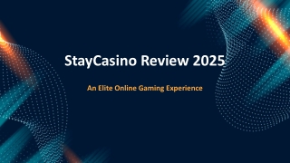 Stay casino online