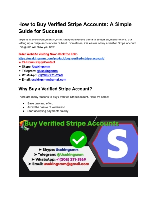How to Buy Verified Stripe Accounts_ A Simple Guide for Success