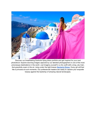 Discover the Magic of Santorini-Inspired Fashion