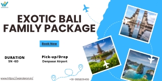 Exotic Bali Family Package