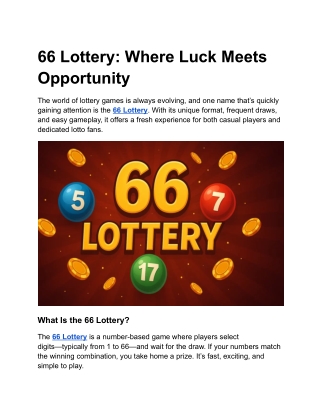 66 Lottery