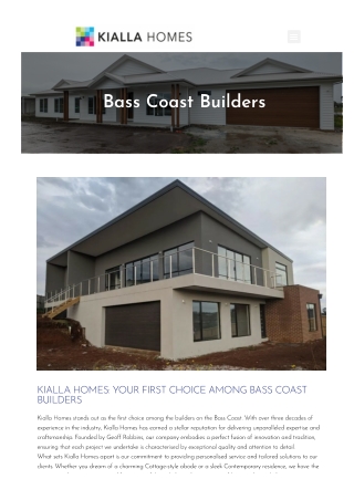 Bass Coast Builders