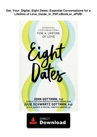 Get_Your_Digital_Eight Dates: Essential Conversations for a Lifetime of