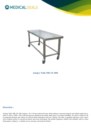 autopsy table md at 1001