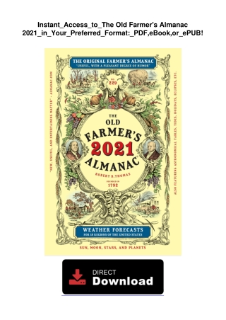 Instant_Access_to_The Old Farmer's Almanac
