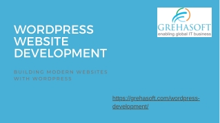 wordpress website development