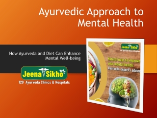 Natural Ways to Improve Your Mental Health: Ayurveda Experts' Advice