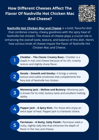 How Different Cheeses Affect The Flavor Of Nashville Hot Chicken Mac And Cheese?