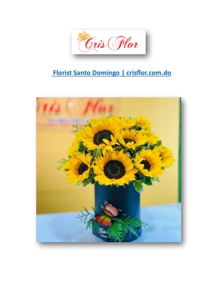 Florist Santo Domingo | crisflor.com.do