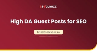 high da guest posts for seo