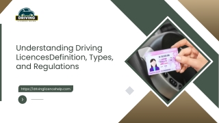 Driving Licences