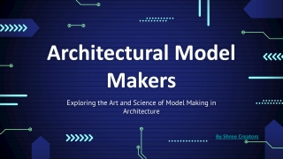 architectural model makers