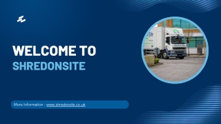 welcome to shredonsite