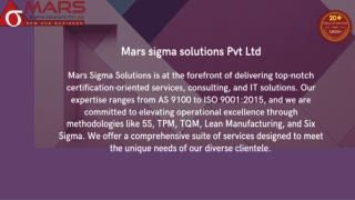 mars sigma solutions pvt ltd