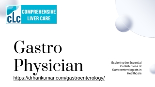 Gastro Physician in Kochi | Gastro Physician in Kerala