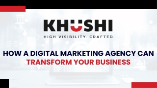 How a Digital Marketing Agency Can Transform Your Business