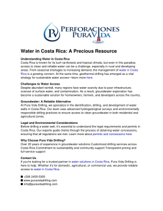Water-in-Costa-Rica-Pura-Vida-Drilling