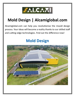mold design alcamiglobal com