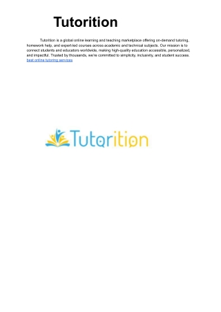 tutorition