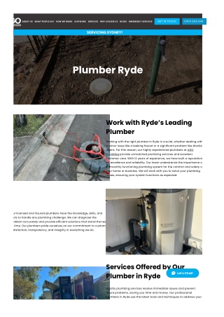 Plumber Ryde