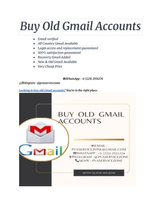 Buy Old Gmail Accounts (2)