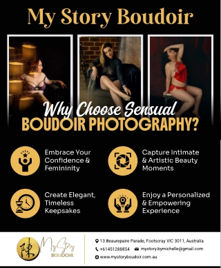 Sensual Boudoir Photography