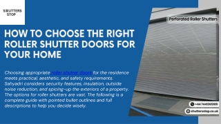 Heavy-Duty Industrial Roller Shutter Door