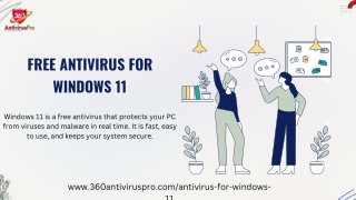 Free Antivirus for Windows 11