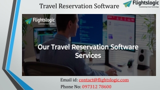 Travel Reservation Software