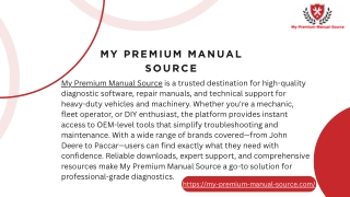 my premium manual source my premium manual source
