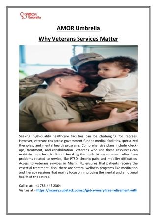 Military Family Support Services You Can Trust