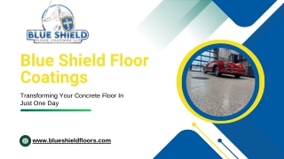 blue shield floor coatings