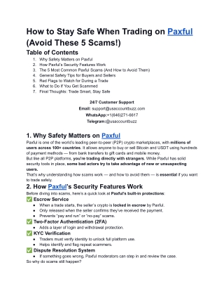 how to stay safe when trading on paxful avoid