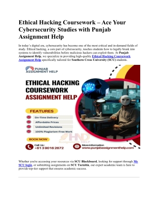 ethical hacking coursework ace your cybersecurity