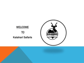 Big Game Hunting in Africa | kalaharisafaris