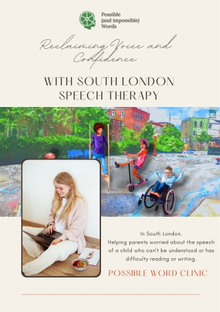 Reclaiming Voice and Confidence with South London Speech Therapy