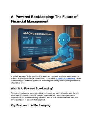 AI-Powered Bookkeeping_ The Future of Financial Management