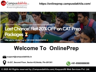 CAT online courses