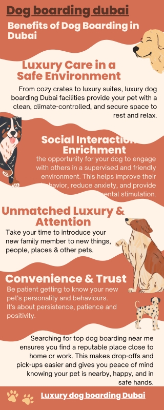 Dog boarding dubai