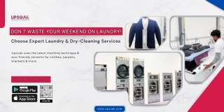 Don’t Waste Your Weekend on Laundry! Choose Expert Laundry & Dry-Cleaning Services.