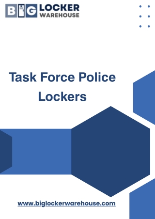 task force police lockers
