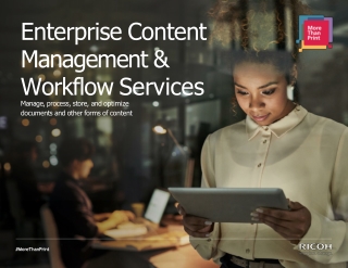 enterprise content management workflow services